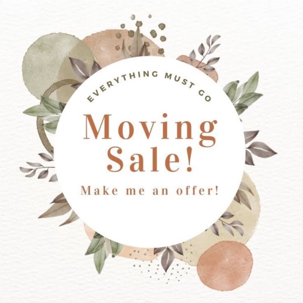 Moving sale! Make an offer